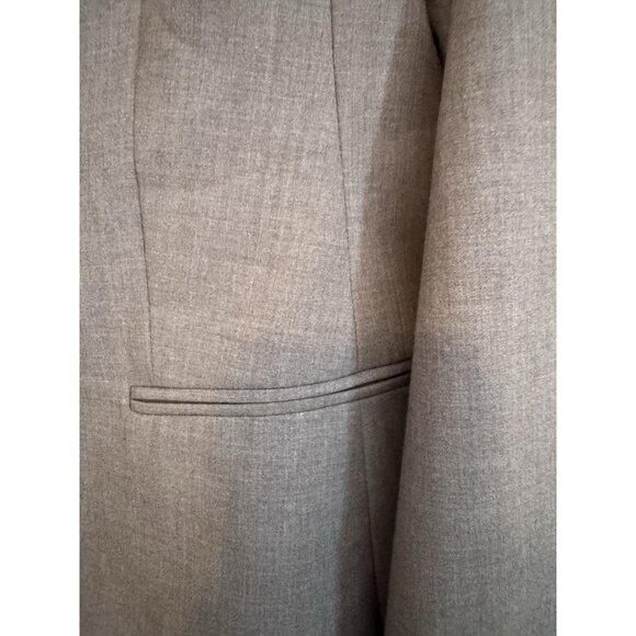 Calvin Klein Suit Jacket Blazer 16 Gray 2 Button Classic Stretch NEW - Picture 15 of 15
